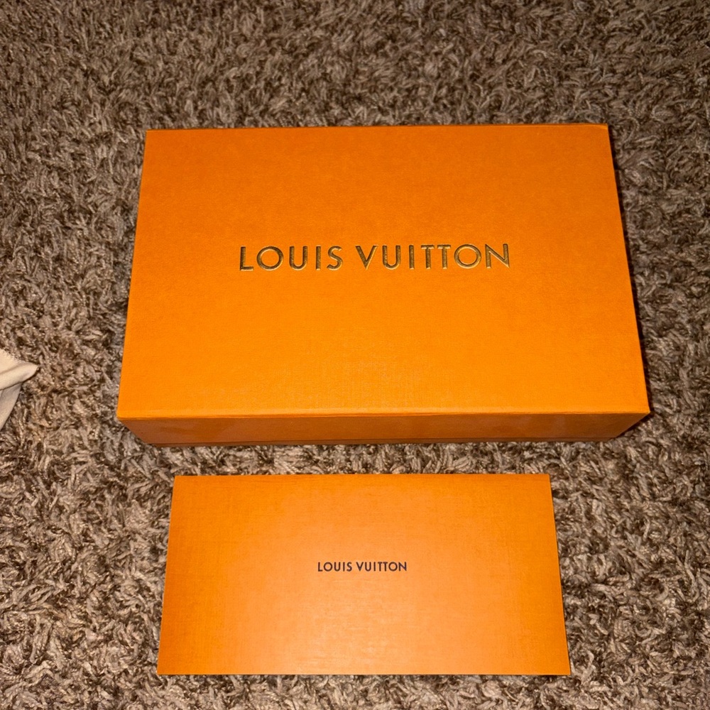 Authentic LV black clutch bag